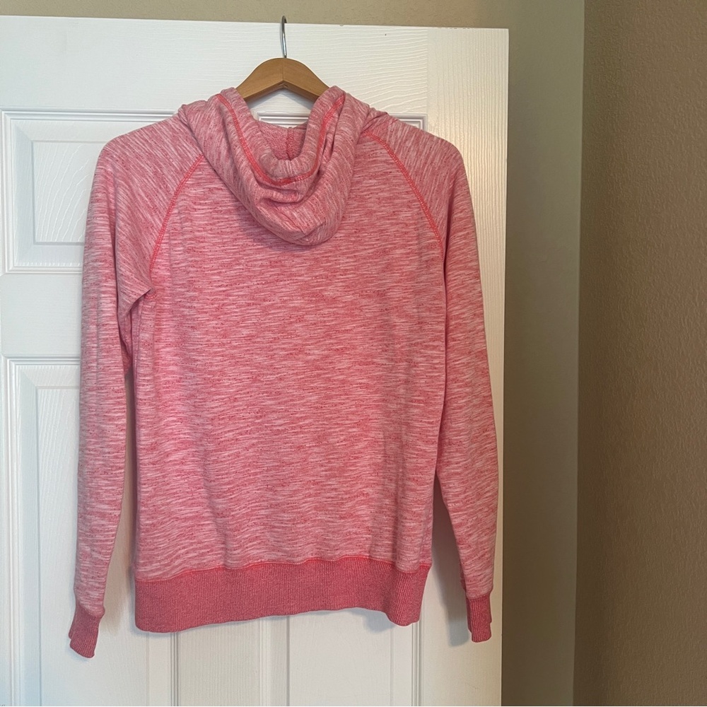 US Apparel Cape Cod Hoodie Size Medium Heathered Pink Seashell Beach F10 - Picture 2 of 8